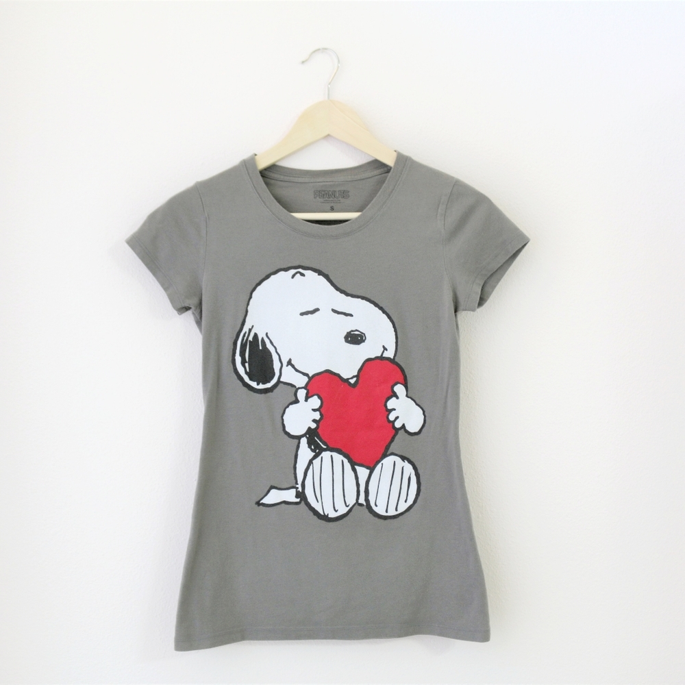 Peanuts Snoopy Valentine Heart T-shirt